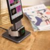 HiRise Duet (Gunmetal) Dual Charging Stand