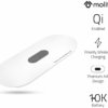 Molife Ark Smart Wireless Quick Charging Li-Polymer Power Bank with 1 USB Output Port