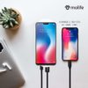 Molife Ark Smart Wireless Quick Charging Li-Polymer Power Bank with 1 USB Output Port