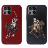 iPhone 12 Pro Max Jockey Series Genuine Santa Barbara Leather Case