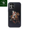 iPhone 12 Pro Max Jockey Series Genuine Santa Barbara Leather Case