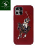 iPhone 12 Pro Max Jockey Series Genuine Santa Barbara Leather Case