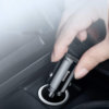 Baseus Circular Plastic A+C 30W PPS Car Charger.