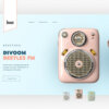 DIVOOM BEETLE SPEAKER PINK